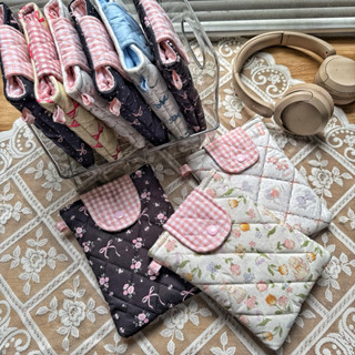 Túi vải chần bông đựng máy đọc sách Kindle kích thước 6.8 inch