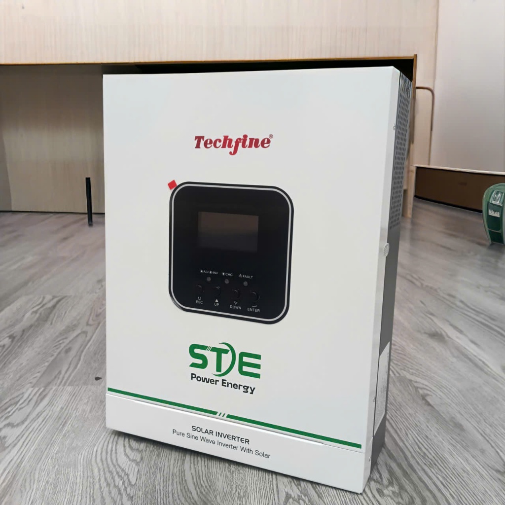 BIẾN TẦN  Techfine Solar Inverter 12V 1.2KW /1500VA- MODEL STE1512AP - SOYER TECH