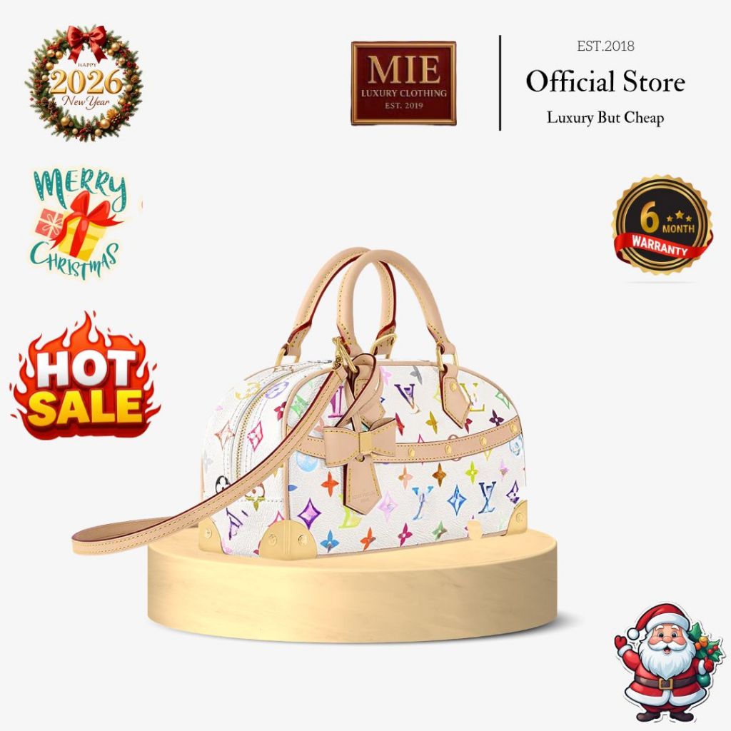 | 𝐌𝐢𝐞.𝐋𝐮𝐱 | Túi xách EAST WEST LÓT DA LỘN TRENDY SIZE 28