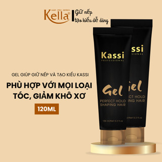 Gel Tạo Kiểu Tóc Kassi Giữ Nếp Tóc Tự Nhiên, Định Hình Kiểu Tóc Không Bết Dính - Tuýp 150ml