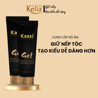 Gel Tạo Kiểu Tóc Kassi Giữ Nếp Tóc Tự Nhiên, Định Hình Kiểu Tóc Không Bết Dính - Tuýp 150ml