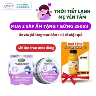  Sáp Giữ Ấm Pozo an toàn cho bé tránh cảm - giữ ấm mùa đông,bé nằm điều hoà lọ 12ml  Pozokid - Perely Warmx Wax  