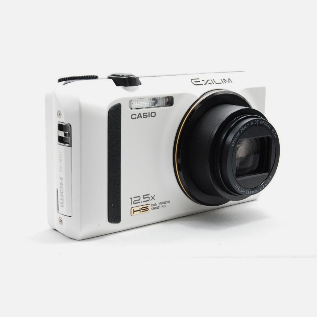 Máy ảnh Kĩ thuật số Casio Exilim Zr310 (Hỗ trợ quay+chụp, mịn da)/Kèm túi,pin,sạc,thẻ,…