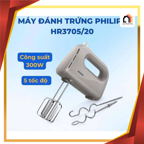 MÁY ĐÁNH TRỨNG PHILIPS HR3705/20