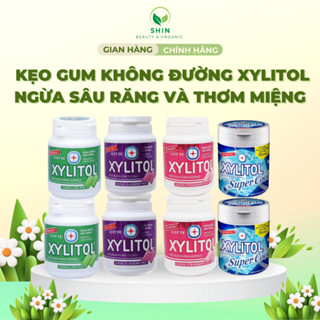  Kẹo Gum Không Đường XYLITOL  kẹo cao su  Ngừa sâu răng và Thơm miệng 55.1g 