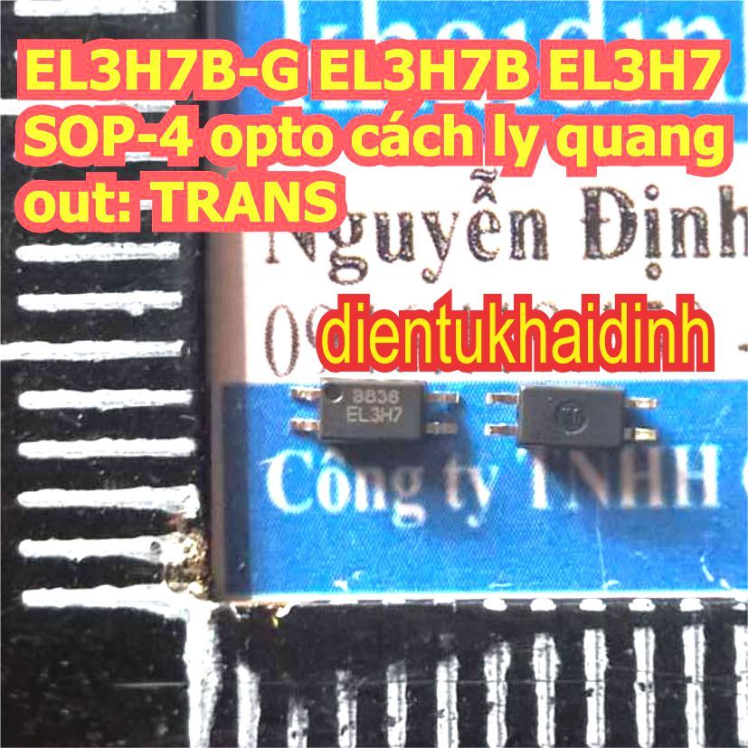 10 con EL3H7B-G EL3H7B EL3H7 3H7 SOP-4 opto cách ly quang out: TRANS kde1559