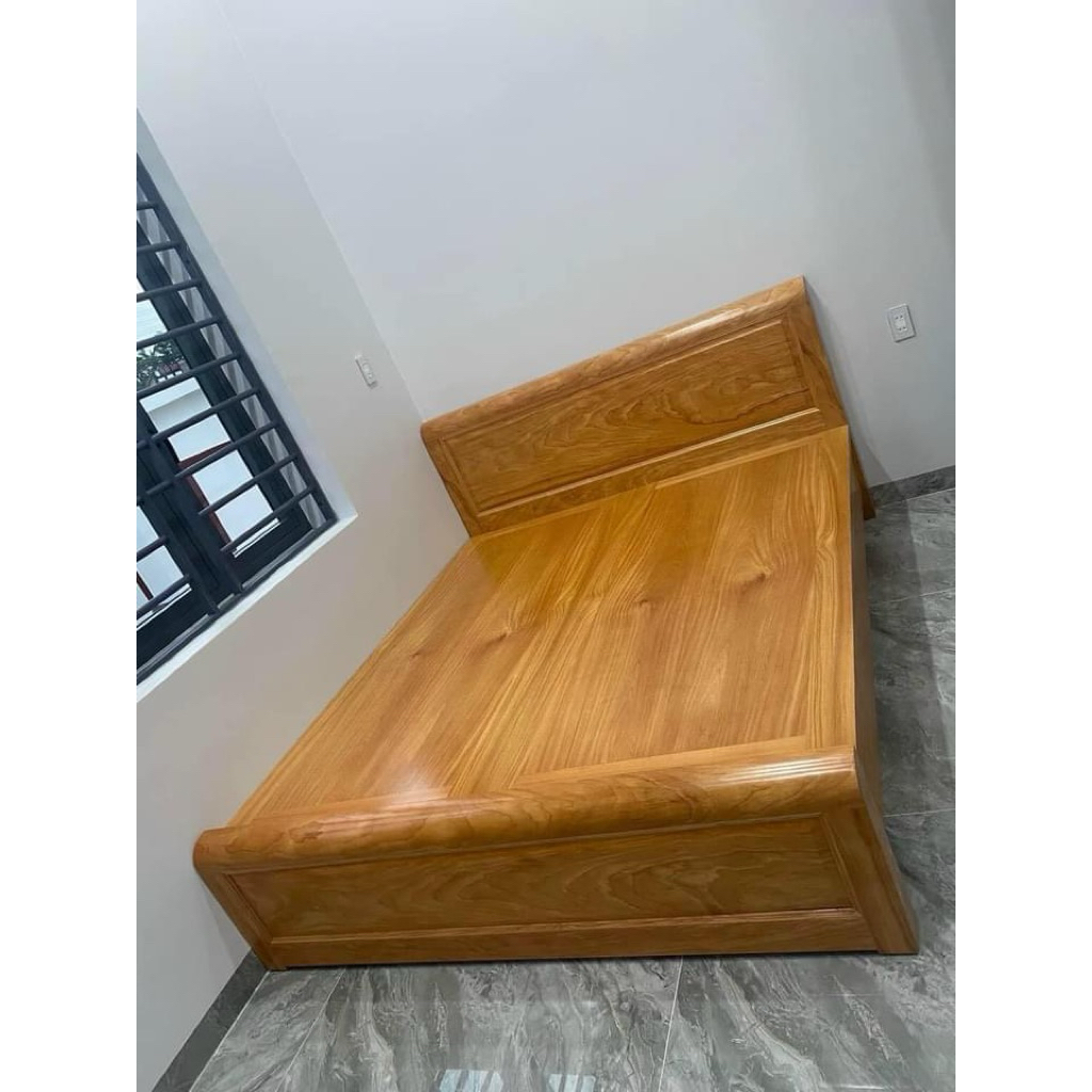 (miền bắc) giường plywood gõ cao cấp