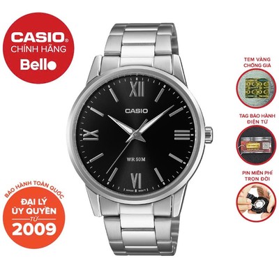 Đồng hồ Nam dây thép Casio MTP-1303DD chính hãng bảo hành 1 năm Pin trọn đời