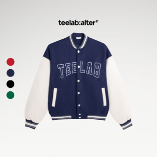  Áo khoác Varsity Teelab Academy Colorific Vải Dạ Cao Cấp Logo Thêu Unisex Oversize Local Brand AK114 