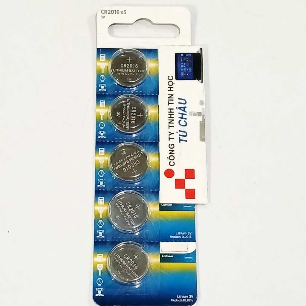 Pin 3V, CR2016, Pin 2016  3V / Pin 3V lithium chính hãng chất lượng