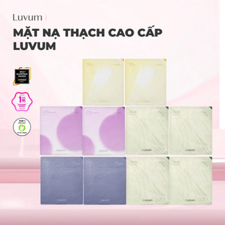   KOL  COMBO 10 Mặt Nạ Giúp Dưỡng Da Chuyên Sâu Luvum Gel Mask 33g  Mặt Nạ Thạch  Mặt Nạ Bùn   1 HỘP 5 MASK   BO  