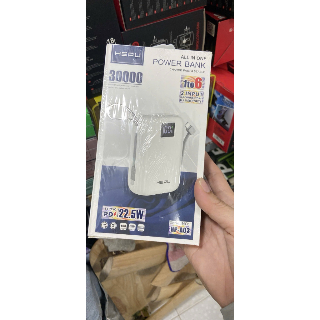 Pin dụ phong hepu 30000mah