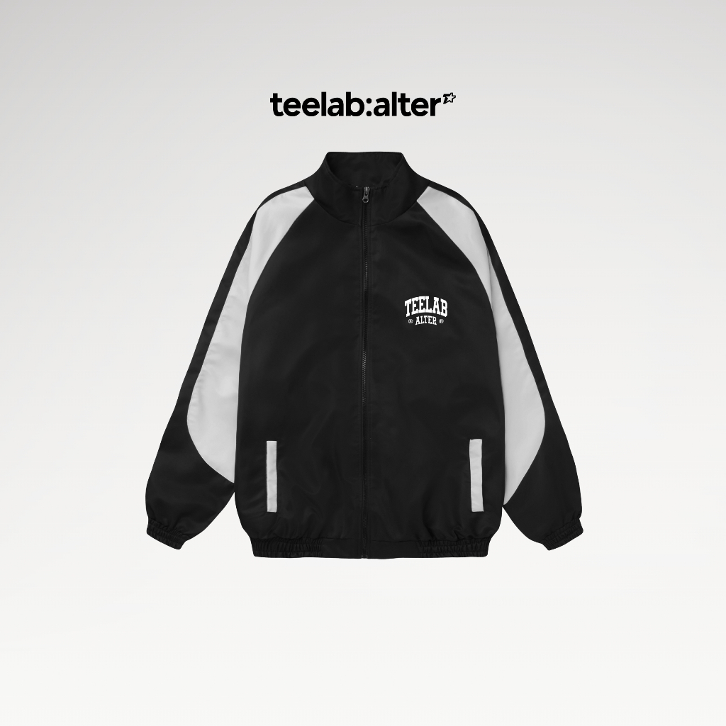 Áo Khoác Gió 2 lớp Teelab Basic Logo Jacket Chống nước Cản gió Unisex Oversize Local Brand AK046