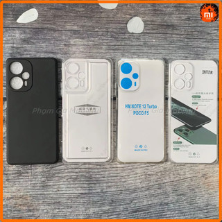 Ốp lưng dành cho Xiaomi Note 12 Turbo/ Poco F5 5G loại dẻo đen/dẻo trong bảo vệ cam/ cam to ko che cao cấp, bền đẹp
