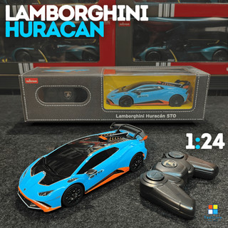   Chính hãng  Xe điều khiển từ xa Lamborghini Huracan tỉ lệ 1:24 Rastar - Xe đua RC có bản quyền. 