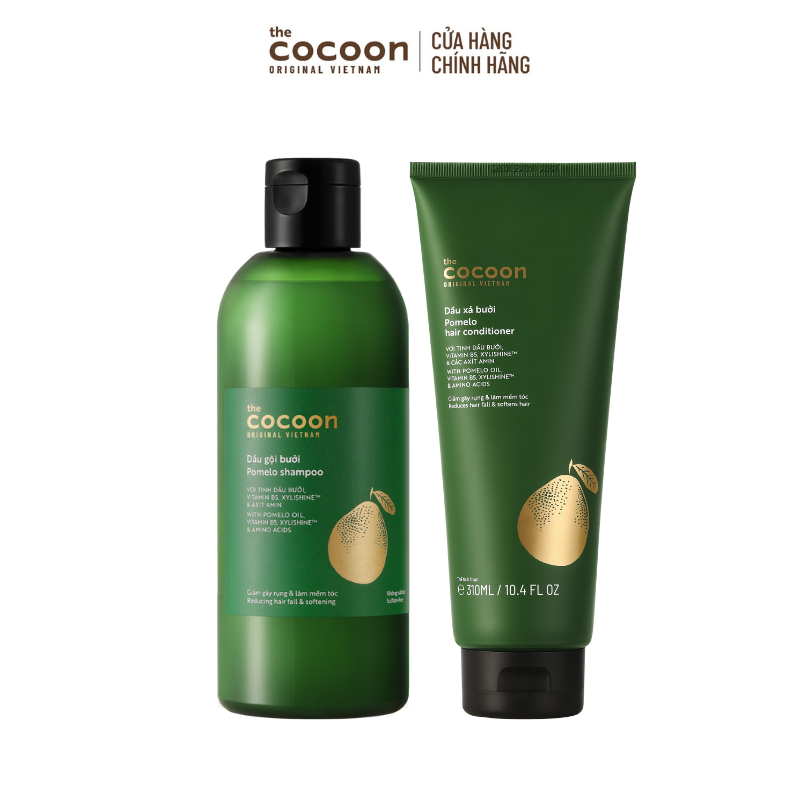 [MUA 2 GIẢM 36%] Dầu gội bưởi Cocoon 310ml TẶNG Dầu xả bưởi Cocoon 310ml