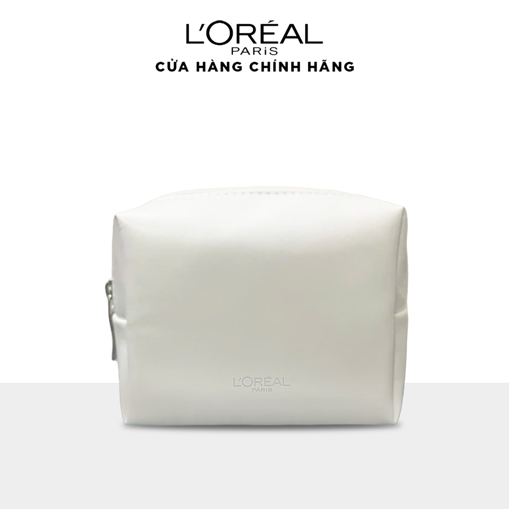[QUÀ TẶNG KHÔNG BÁN] Túi đựng mỹ phẩm trắng L'Oreal Paris