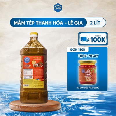 Mắm tép Thanh Hóa - Lê Gia can 2l
