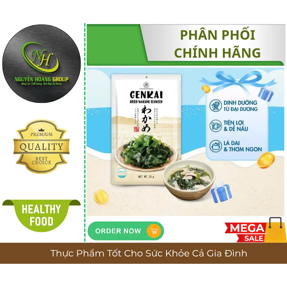 GENKAI - Rong Biển Nấu Canh 25g