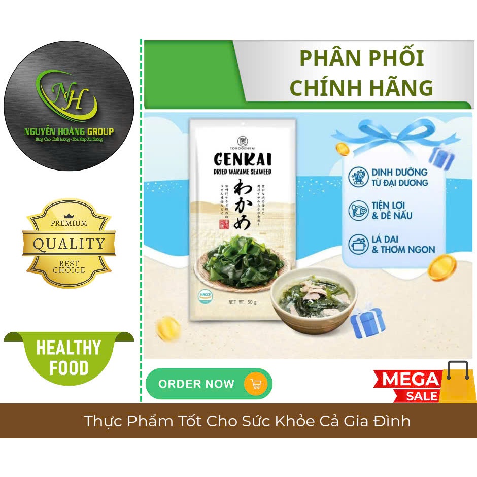 GENKAI - Rong Biển Nấu Canh 50g