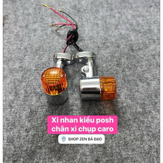 Xi nhan kiểu posh chân xi -đen (1 cặp)