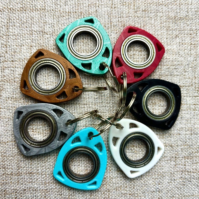 Móc khóa KEYRAMBIT tròn - Phụ Kiện Keyrambit - in 3D