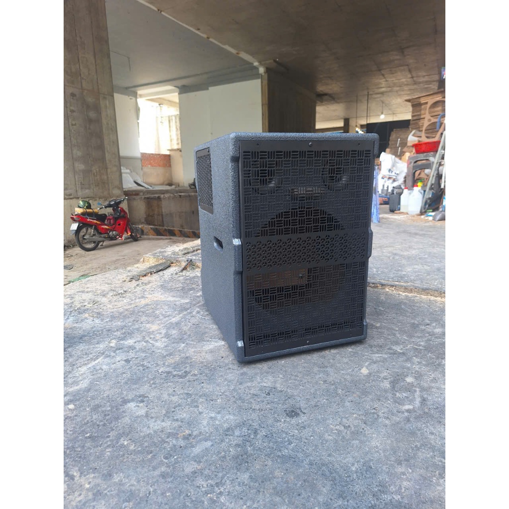 Vỏ thùng loa 30 đơn mẫu đứng mạch 19x38 1 bass 30 2 trung 16 2 họng kèn