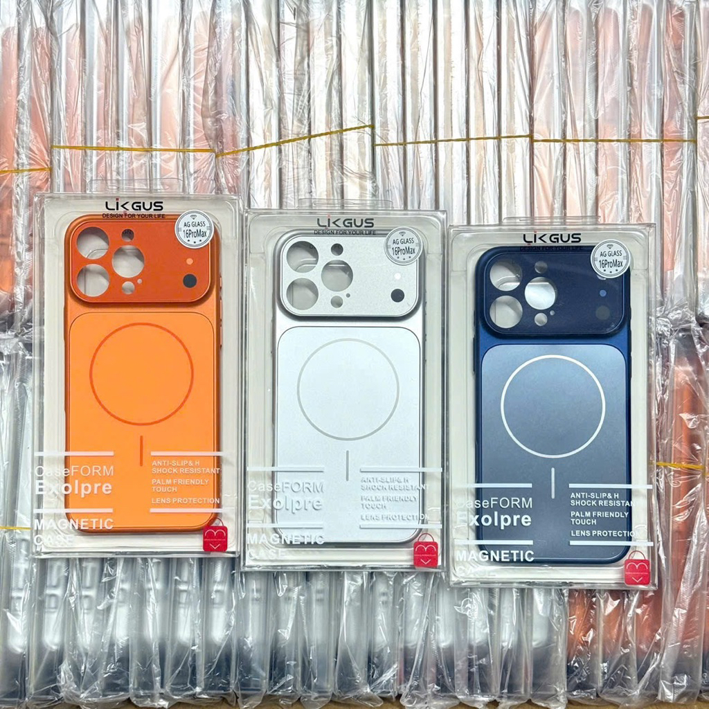 Ốp likgus nhôm tĩnh điện độ lên 17 pro max dành cho ip16 pro/ ip16 pro max