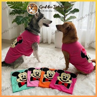  Áo ba lỗ cho chó lớn từ 13kg đến 40kg áo size lớn cho chó big - Goumao pet GM04 
