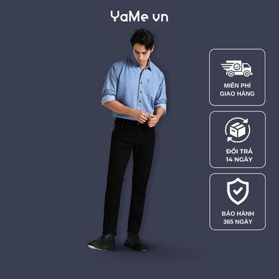 Áo Sơ Mi Nam Khoác Jean DurableTex™ Dày Dặn Đứng DángThe Original 051 Dáng Rộng Rãi F4 24755 |YaMe|