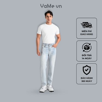 Quần Jean Nam Sợi Cà Phê S.Café® StayFresh™Thoát Ẩm Khử Mùi The Original 040 Dáng Ôm F2 24729 |YaMe|