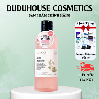  Nước Hoa Hồng Sen Hậu Giang Cocoon Toner Giúp Phục Hồi Đa Nhiệm cho da rất Nhạy Cảm 310ml Duduhouse 