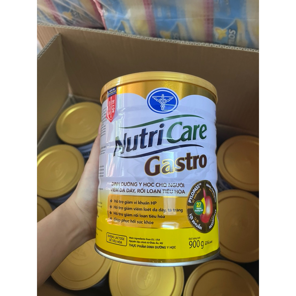 Date 9.2027 - sữa bột Nutricare Gastro 900g Cam Kết Hàng Chính Hãng