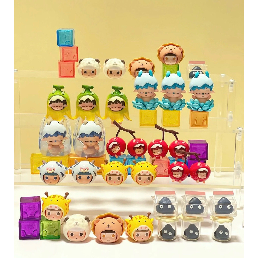 [HỘP 5 CON] Blindbox Heyone Mini Team Arrives - Mô hình trưng bày dễ thương làm quà tặng