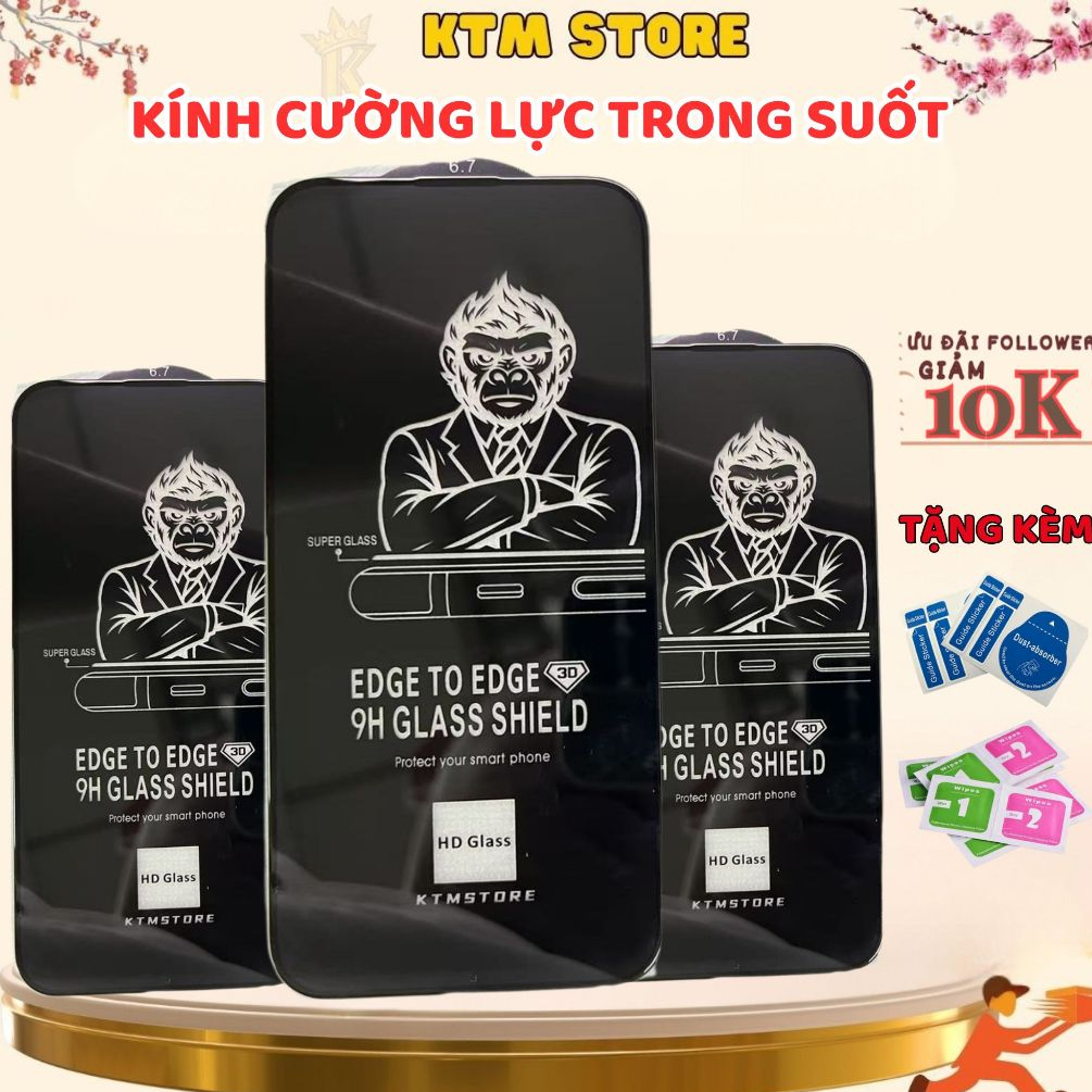 Kính Cường Lực iphone full màn MKING Chống nhìn trộm, cho 7plus/8plus xs/11/12/13/14/15/pro/promax/ốp lưng