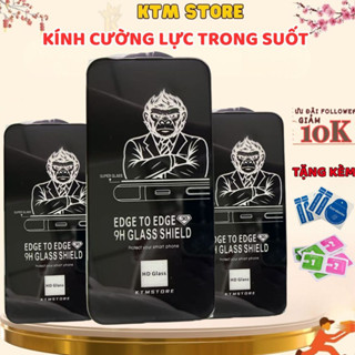 Kính Cường Lực iphone full màn MKING Chống nhìn trộm, cho 7plus/8plus xs/11/12/13/14/15/pro/promax/ốp lưng