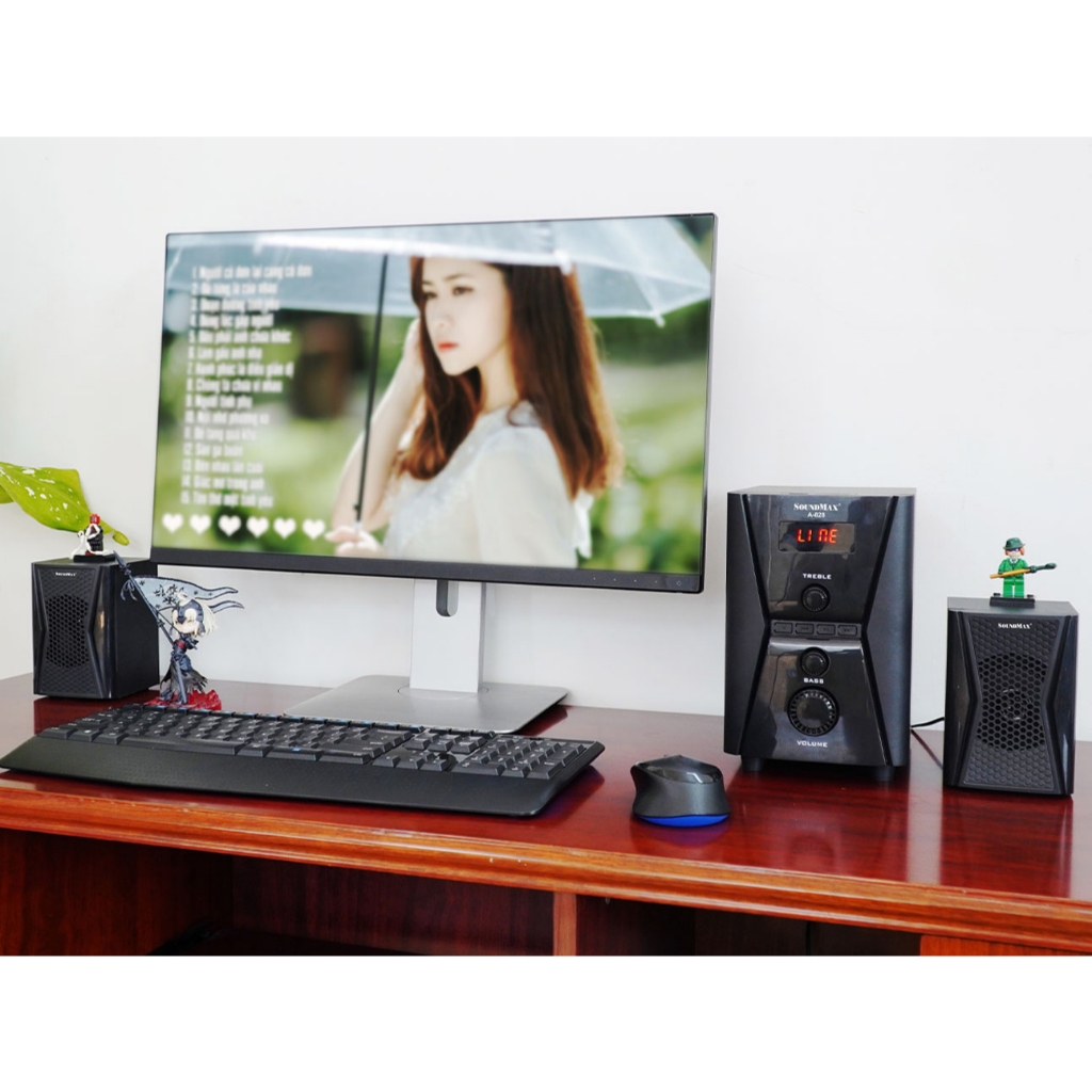 Loa SoundMax (Loa Vi Tính)  hệ thống loa siêu trầm, A - 828