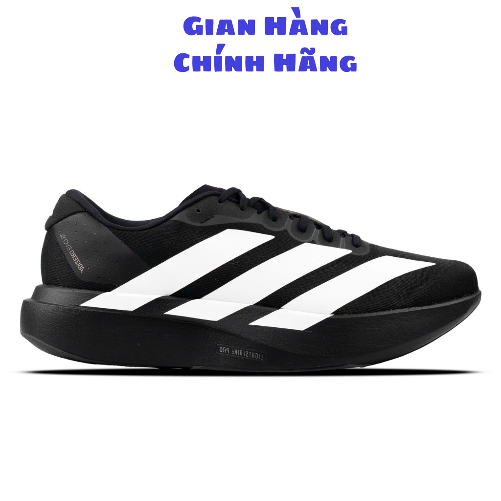 [ HÀNG CHÍNH HÃNG ] Giày Adidas Adizero Evo SL ‘Black White’ JP7149