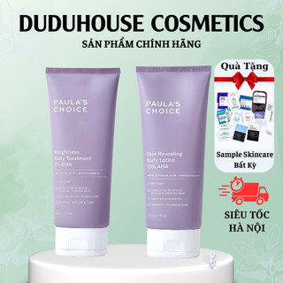  Kem Dưỡng Thể Body Paula's Choice AHA 10% và BHA 2% Skin Revealing Body Lotion 210ml Duduhouse 