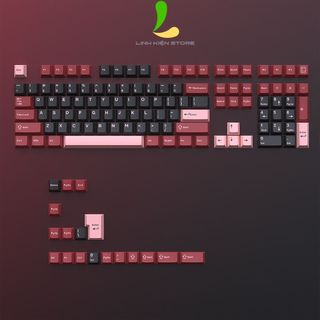 Keycap Cherry Cho Bàn Phím Cơ - Keycap PBT, 125 Nút Nhiều Layout Đẹp Mắt