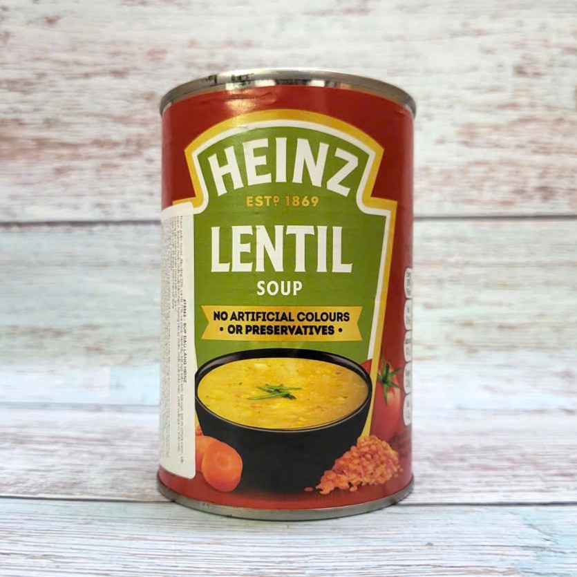 HEINZ ++ Lon LENTIL 400g ++ SÚP ĐẬU LĂNG Lentil Soup