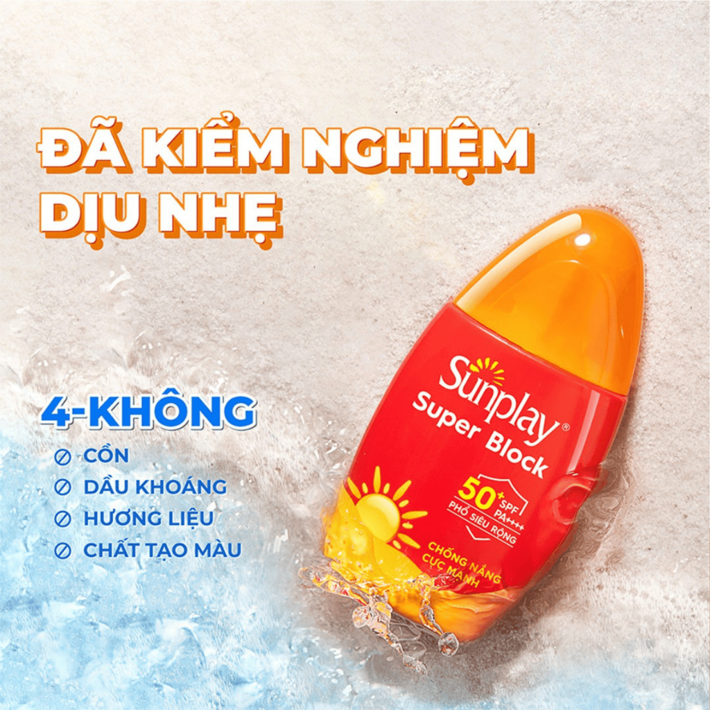 Combo 2 Sữa Chống Nắng Sunplay Bảo Vệ Vượt Trội 70g SPF50+ PA++++ Super Block Hasaki Sản Phẩm Chính Hãng | BigBuy360 - bigbuy360.vn