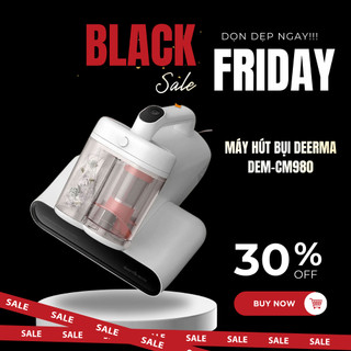  Máy Hút Bụi Giường Nệm  Sofa Xiaomi Deerma DEM-CM980 - Lực hút 13.000 Pa - Tia UV - Bảo hành 1 năm 