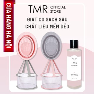  Dụng Cụ Rửa Cọ Makeup Dụng cụ vệ sinh cọ trang điểm TMR có thể gập lại rửa cọ trang điểm 