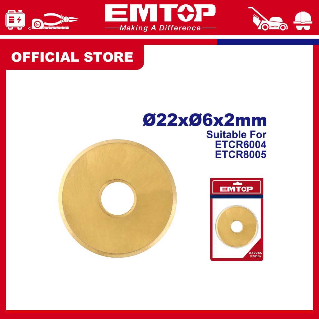 EMTOP Lưỡi cắt gạch ETCR6004B
