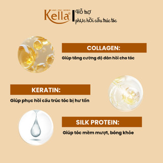 Kem Hấp Dầu Phục Hồi Tóc 1 Phút Kassi Giúp Giảm Khô Xơ, Hỗ Trợ Phục Hồi Tóc Hư Tổn - Hũ 300ml