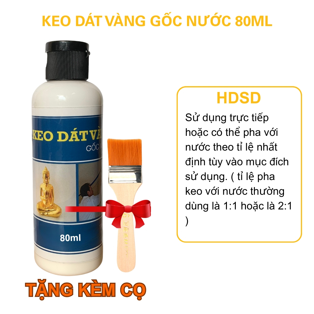 Keo Dát Vàng Gốc Nước ( 80ml )