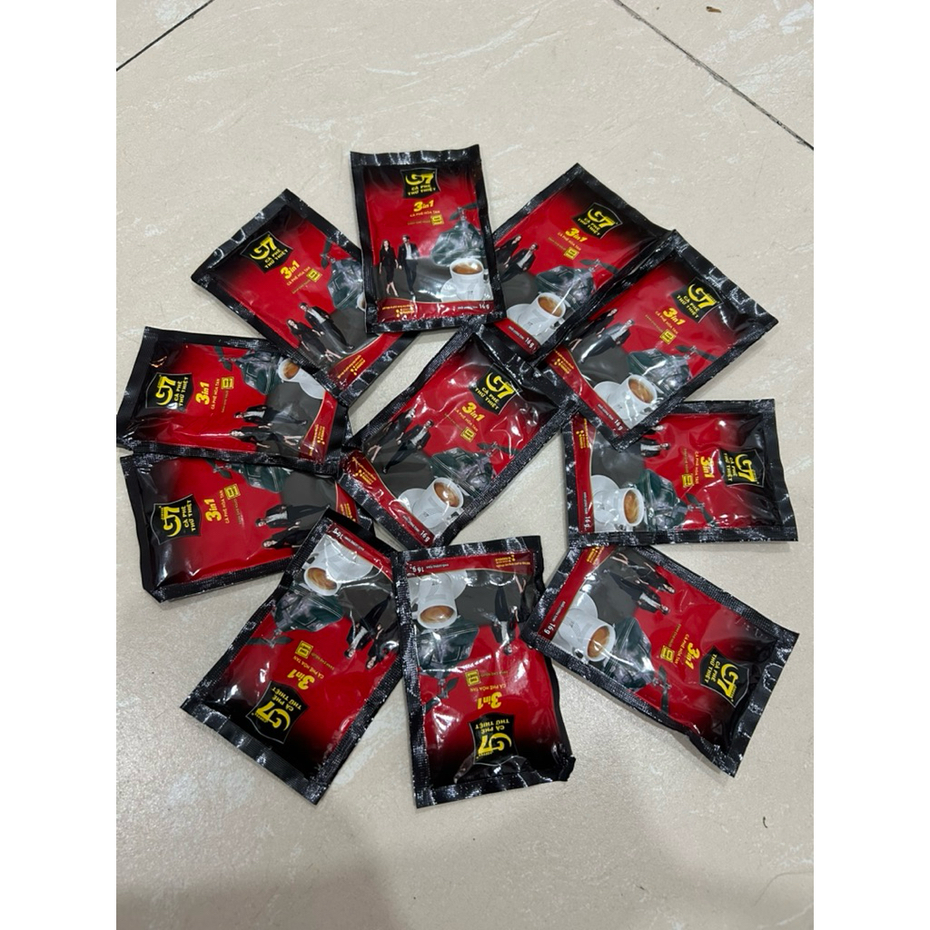 Cà phê sữa G7 3in1, cà phê Trung Nguyên G7 bịch 50 gói