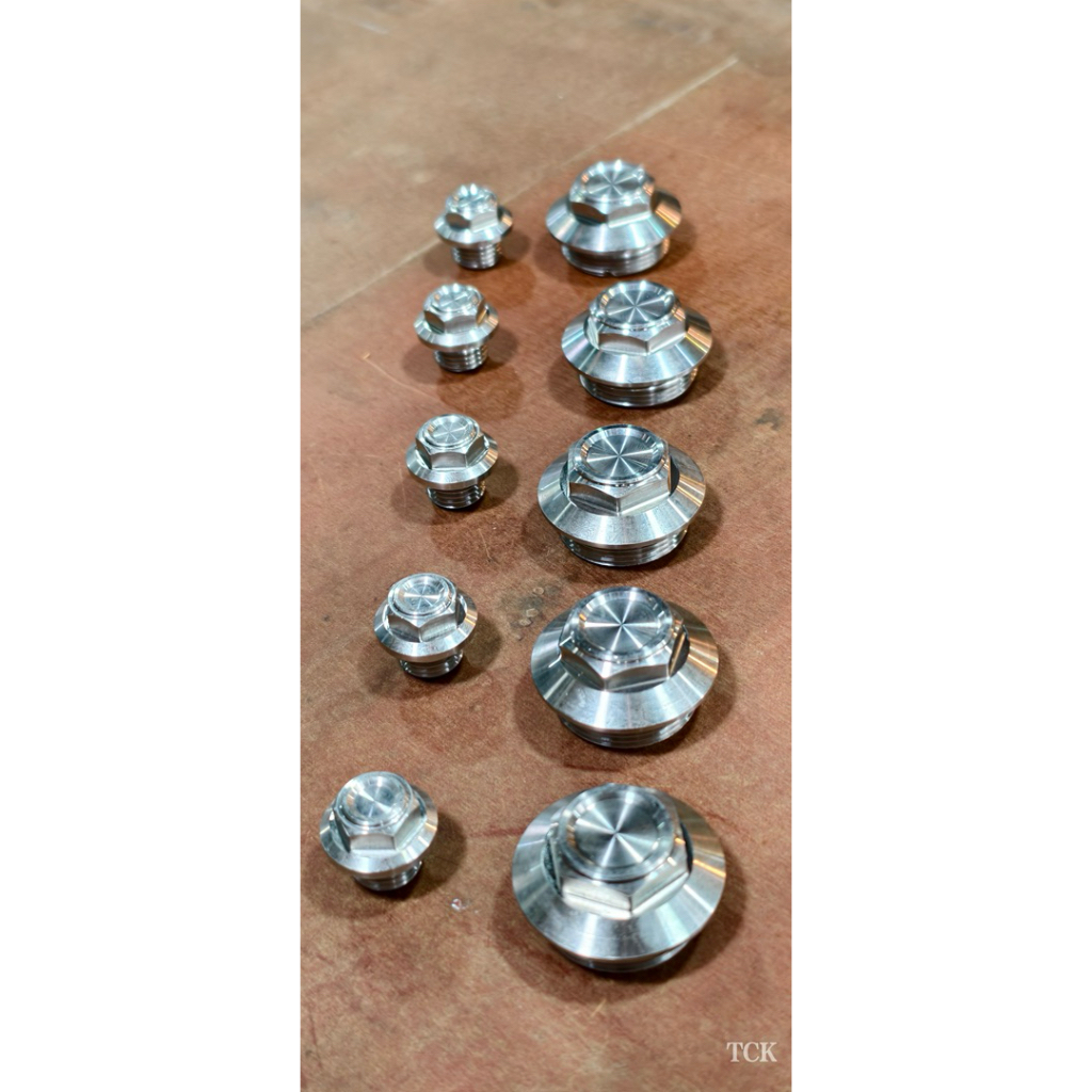 Ốc Mâm Lửa 128 RACING FUTURE LED - INOX 304