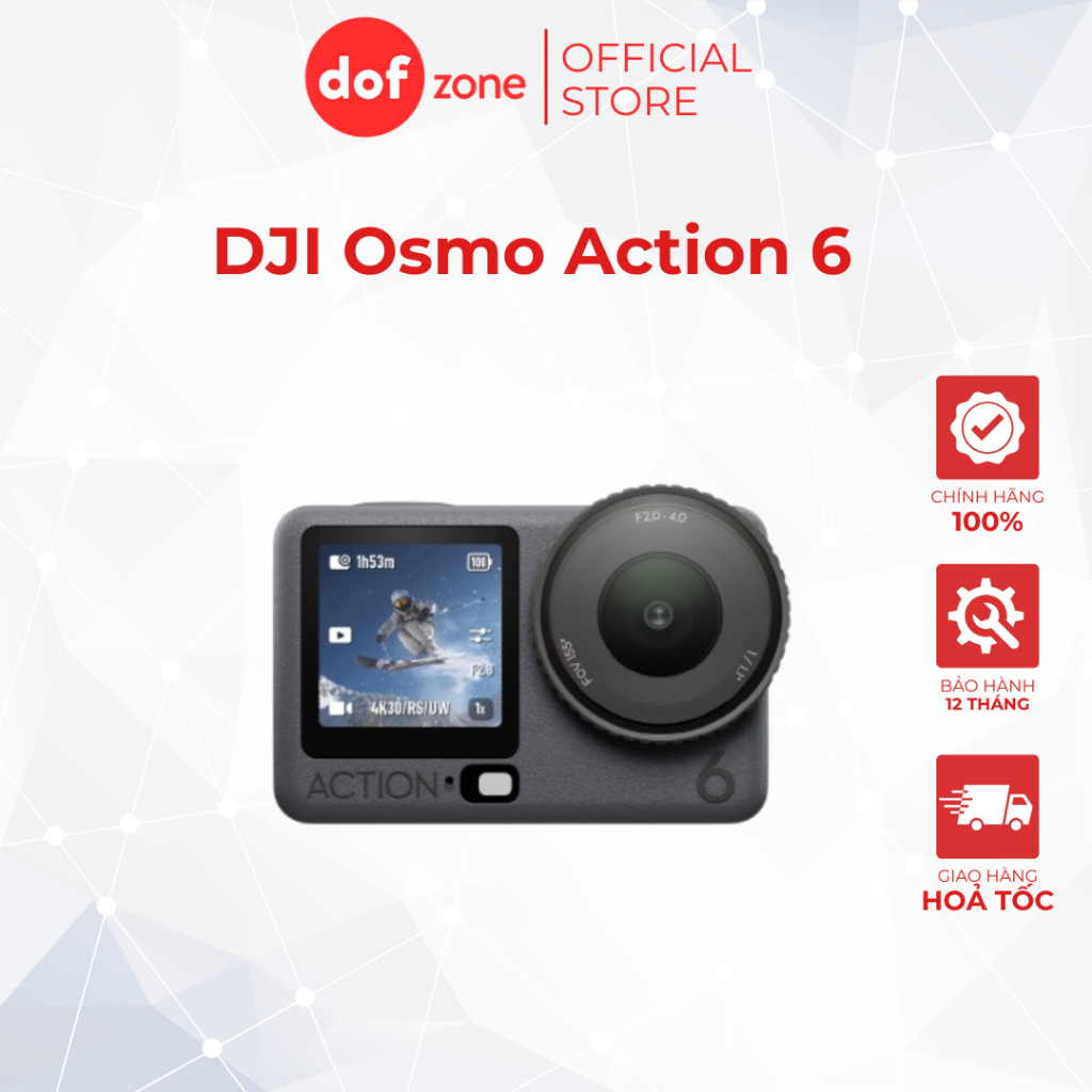 Máy quay DJI Osmo Action 6 | Hàng Chính Hãng